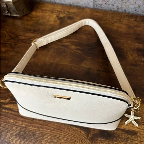 Elim & Paul Dome Crossbody Bag in Chalk - Picture 9 of 9